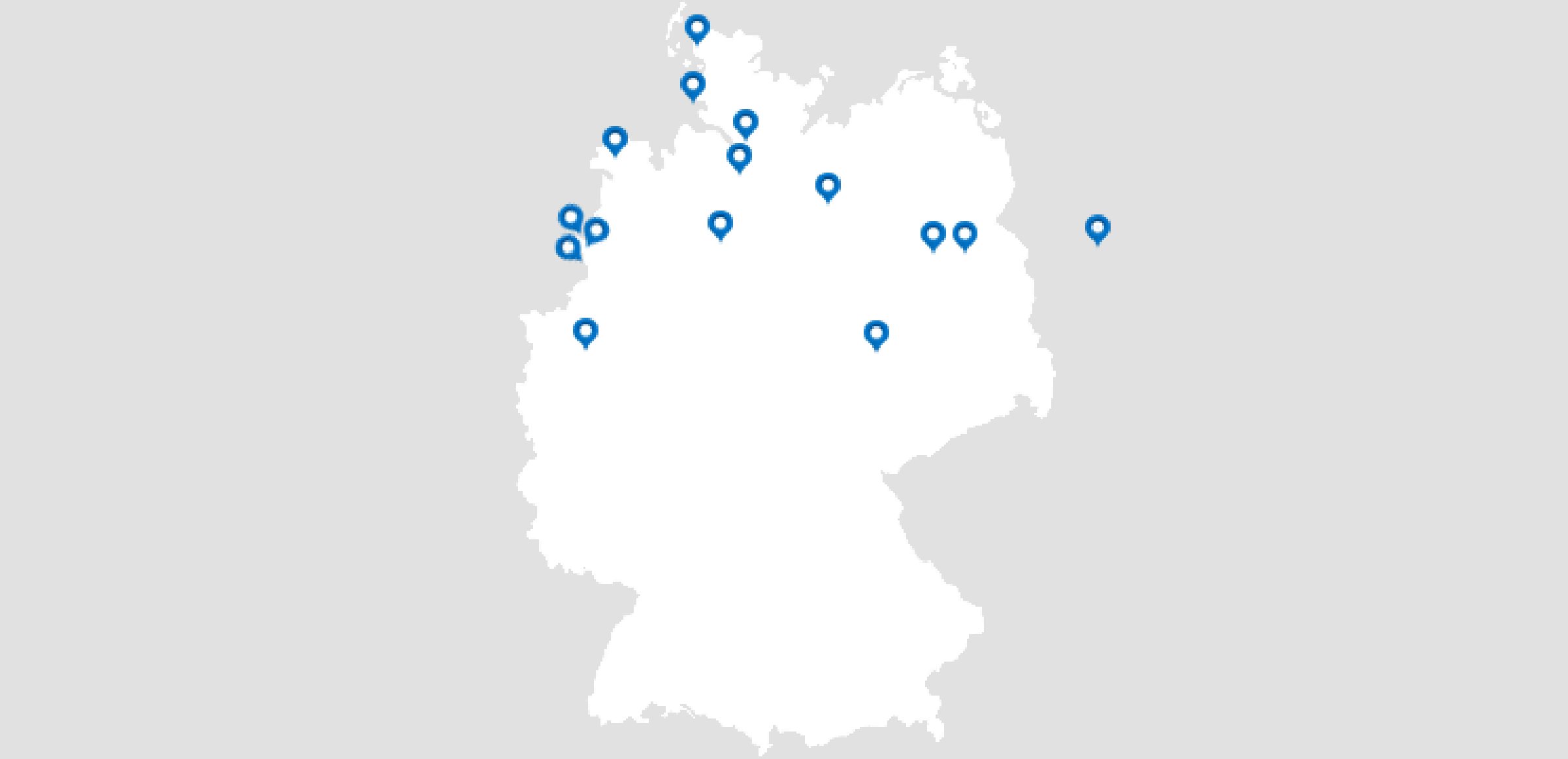 Geo-strategic alliance for modern infrastructures in east and west Germany