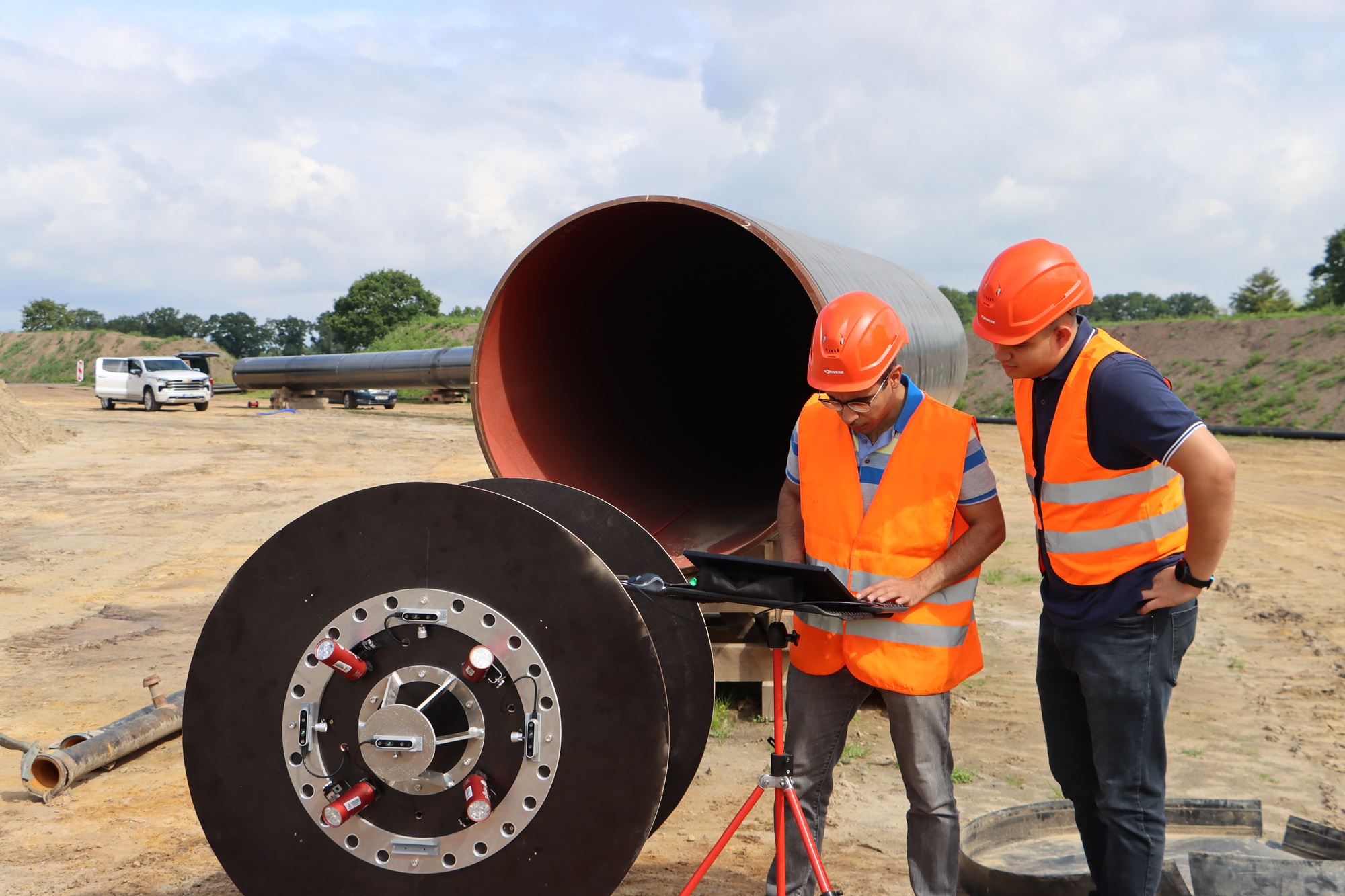 Technology meets practice: 3D-OLE on the EWA Lot 2 construction site Technology meets practice: 3D-OLE on the EWA Lot 2 construction site